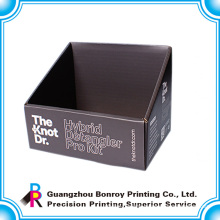 High end custom design paper counter display box for cosmetics